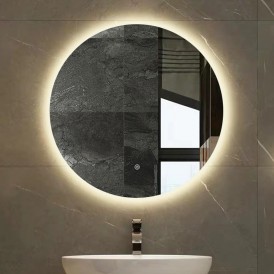 Smart mirror led anti-fog luminous bathroom mirror