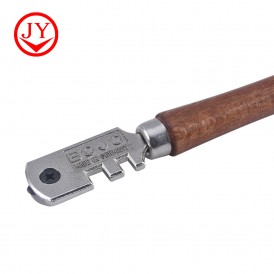 Professional Wooden Handle Glass Cutter With 6pcs Alloy cutting wheel