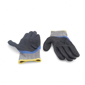 Glass safety glove with PU palm coated GGL-B