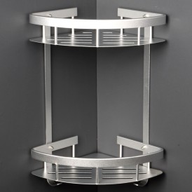 Luxury 304 Stainless Steel Bathroom Shelves Corner Racks