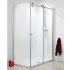 90 Degree Glass Sliding Shower Door Stainless Steel 304 KA-S011