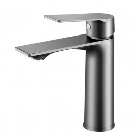 SUS304 Stainless Steel Bathroom Faucet One Hole Mixer Tap
